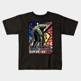 Straight Outta Area 51 Kids T-Shirt